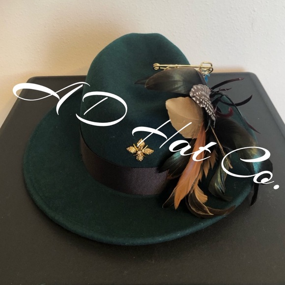 Custom-Made Felt Fedora Hat - “Pimping Ain’t Easy” - Picture 5 of 9